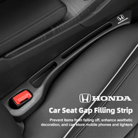 2Pcs Car Seat Gap Filling Strip Leak Proof Plug Accessories For Honda N-BOX N-ONE Fit Jazz Civic City Accord Vezel HRV CRV Freed
