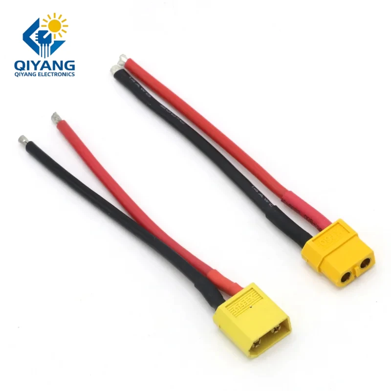 1pcs XT60 Female Male Connector With 10CM 14AWG Silicone Wire for Rc Lipo battery Rc Drone Car Boat