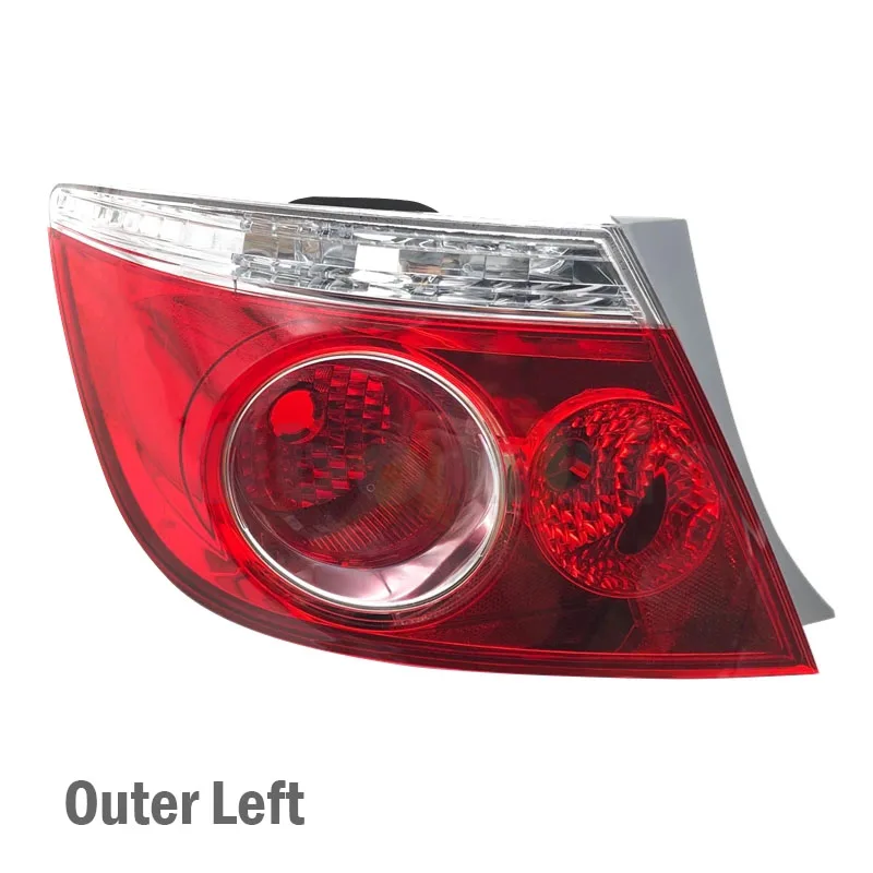 Auto Rear Bumper Outer Light Brake Lamp Cover Brake Back Light Housing Tail Lamp For Honda City 2006 2007 2008