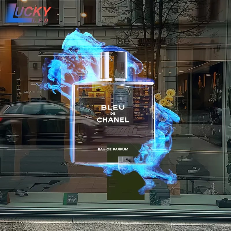 

Hot Sale Flexible Led Window Film Sheets Led Film Water Stickiness Flexible Tv Transparency up to 90% Crystal Film Screen