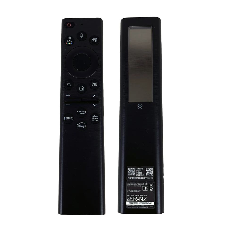 Remote Control use For Samsung TV Voice Solar Cell Rechargeable BN59-01385B Q70B Q80B QN85B QN90B QN95B QN800B TM2280E RMCSPB1EP