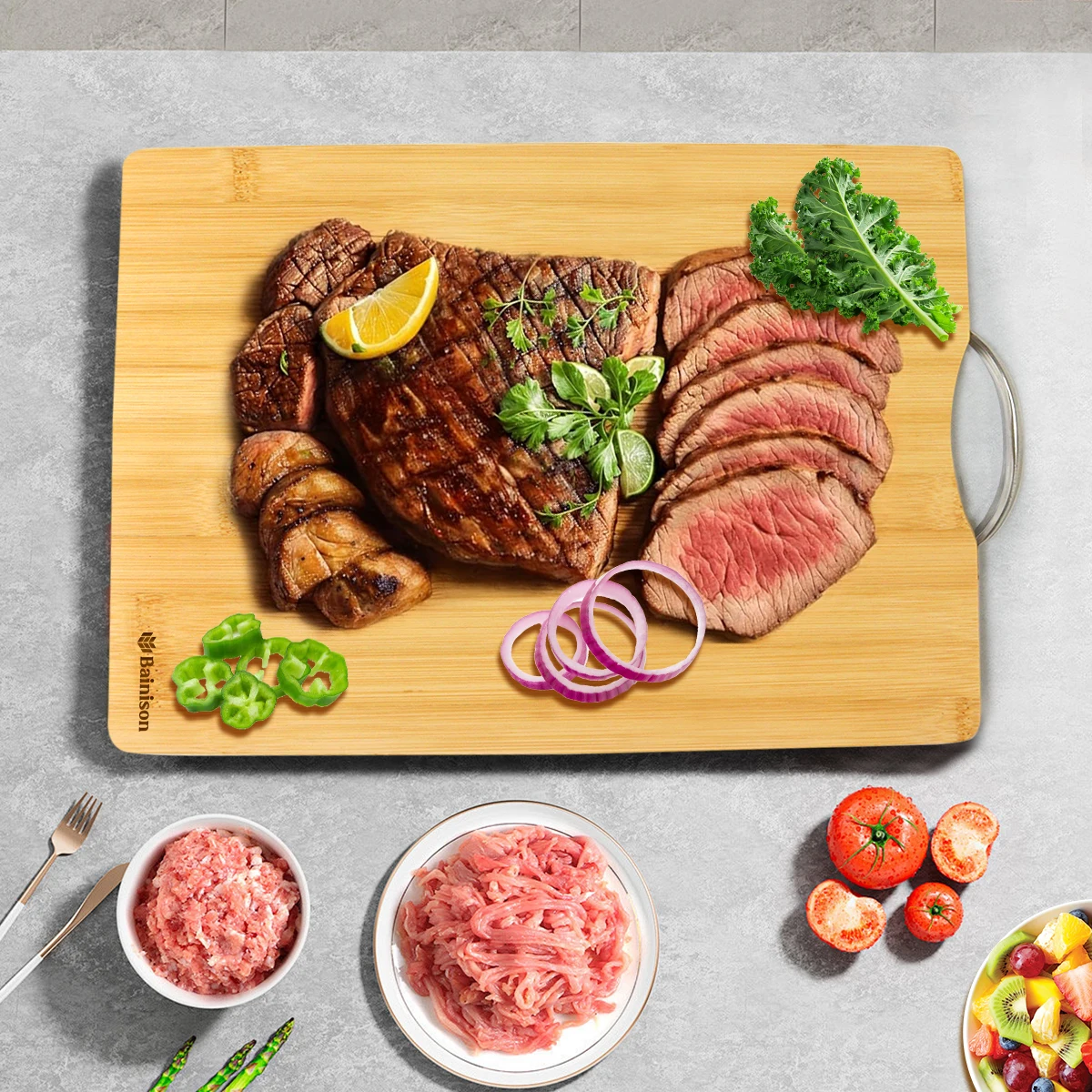 Bainison ​ ​ ​ ​ ​ ​ ​ ​ ​ ​ T - Bamboo Cutting Board recensione e prezzo