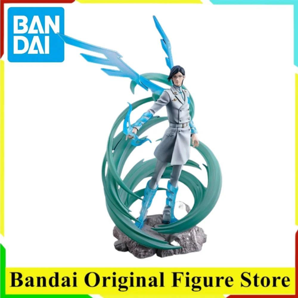オリジナルbleachアニメ石田雨竜フィギュアーズゼロアクションフィギュアおもちゃ、台座付きpvcモデルフィギュアーズデコレーション