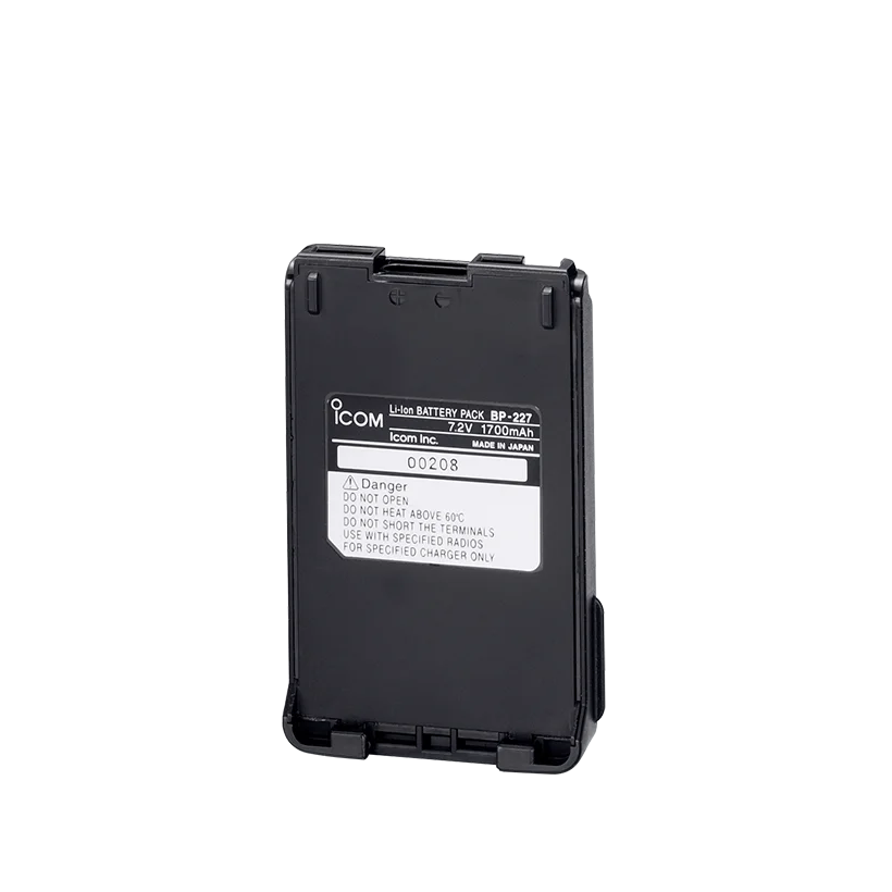 

IC-M88 M87 IC-F51/IC-F61 Walkie-Talkie With Explosion-Proof & Waterproof Features BP-227AX Lithium Battery