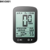 Wireless GPS Bike Computer Waterproof Cycling Computer with Auto Backlight Speedometer and Odometer Bicycle Riding Accessories