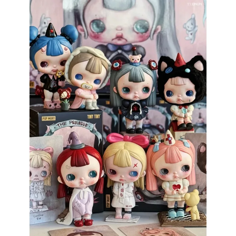 

POP MART TINYTINY-PROLOGUE серии фигурка слепая коробка коллекция игрушек загадочная коробка Kawaii аниме экшн-сюрприз подарки на день рождения