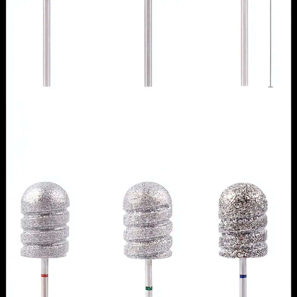 Stainless Steel Round Grinding Head For Foot Pedicure Machine Sanding Cap Mandrel Dead Skin Remover Nail Art Tool