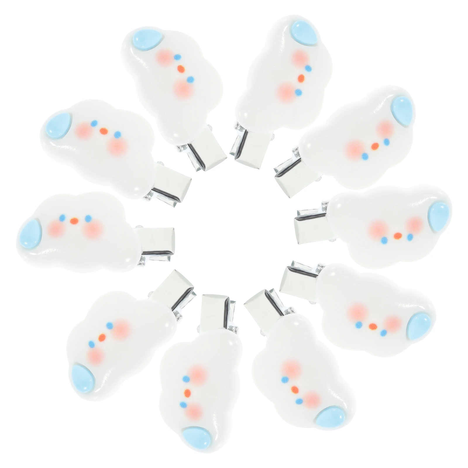 

10pcs Clips Blue Kids Girls Side Bangs Accessories Hairpins Hair Clips Kids Stylish Barrettes For Young Girls Appearance