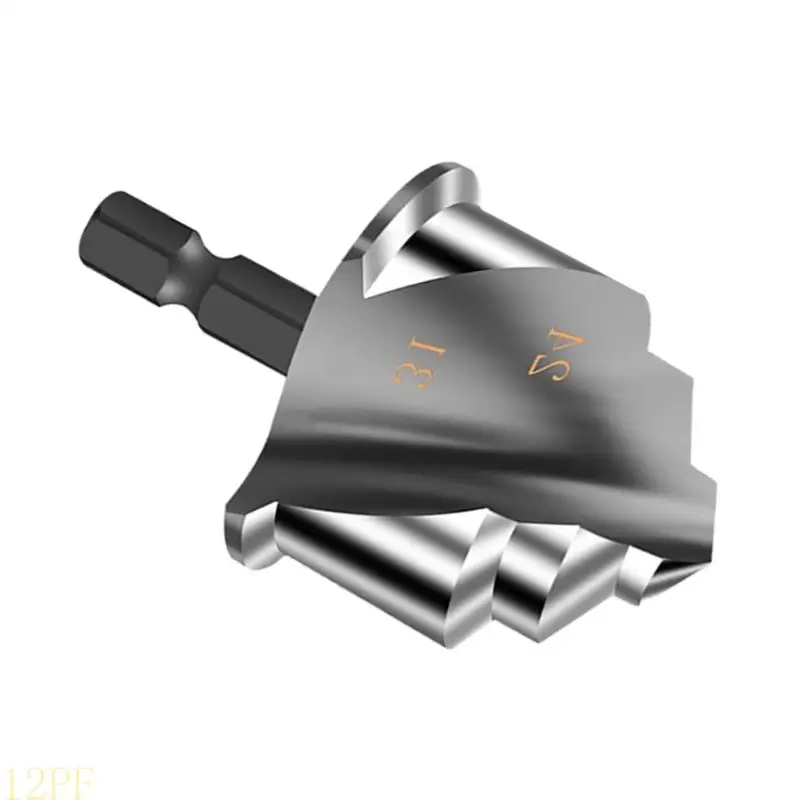 12PF Professional Pipe Step Bit Shank With High Wear Resistance And Anti Slip Grip