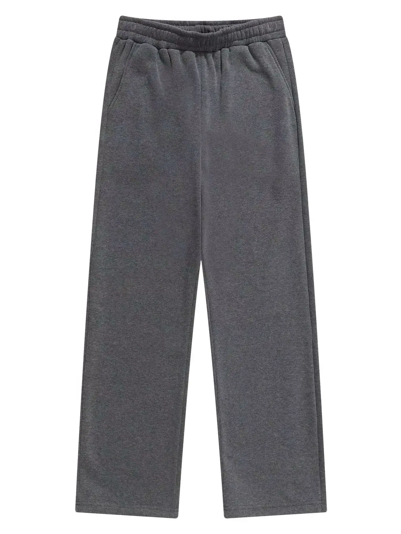 

Men's solid color straight leg jogging pants, suitable for casual sports such as running, gym, and outdoor activities