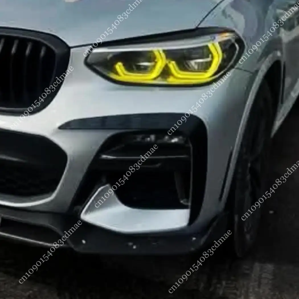 

Передний бампер, боковой спойлер для BMW X3 X4 G01 G02 M Sport 2018-2021, рамки противотуманных фар, решетка, вентиляционное отверстие, ветровой нож, комплекты кузова, тюнинг