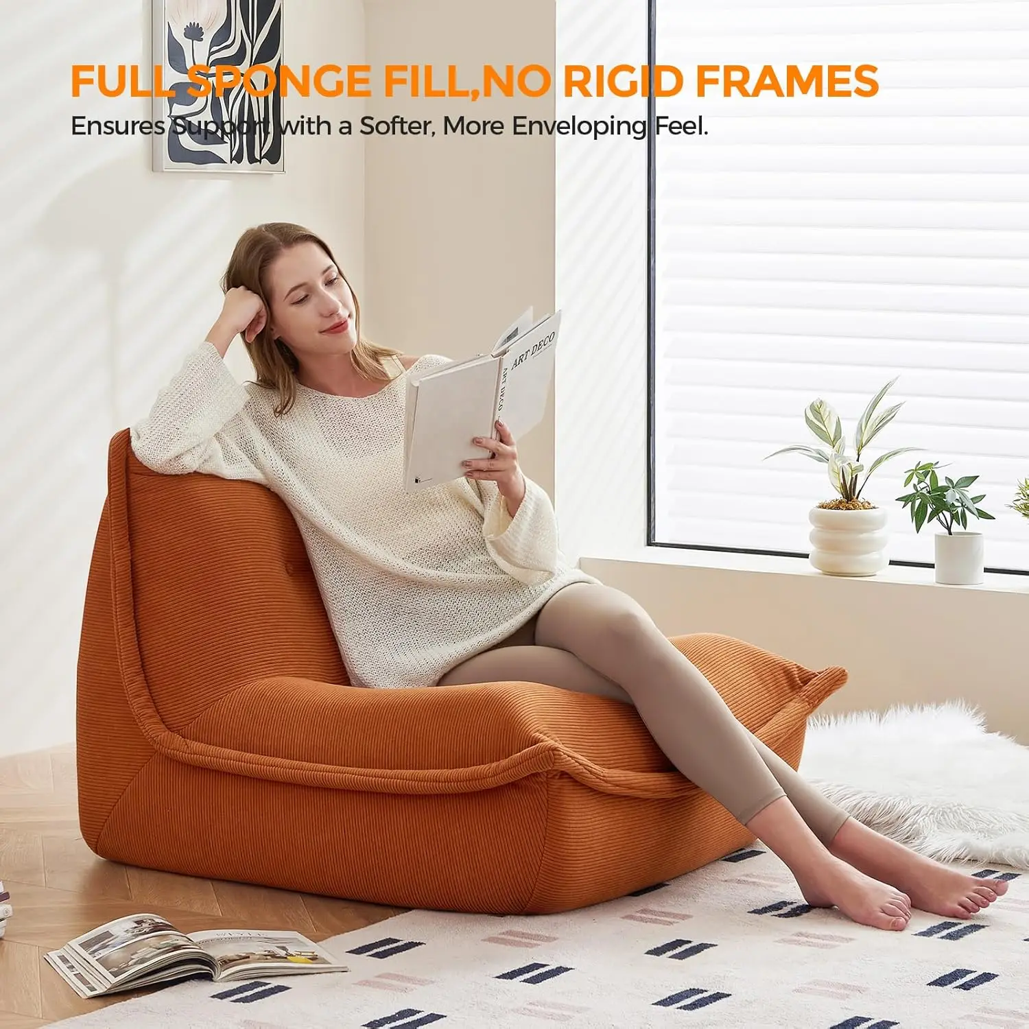 Large Lazy Fireside Sofa Chair 6
