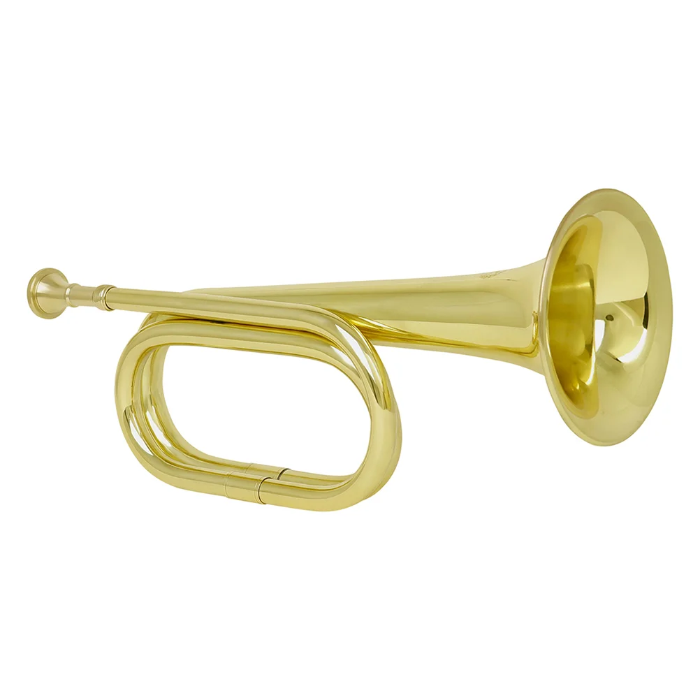 Trumpet Stride Horn Spanish C Key Charge Band Assembly Musical Instruments Miniature Bugle Brass Copper