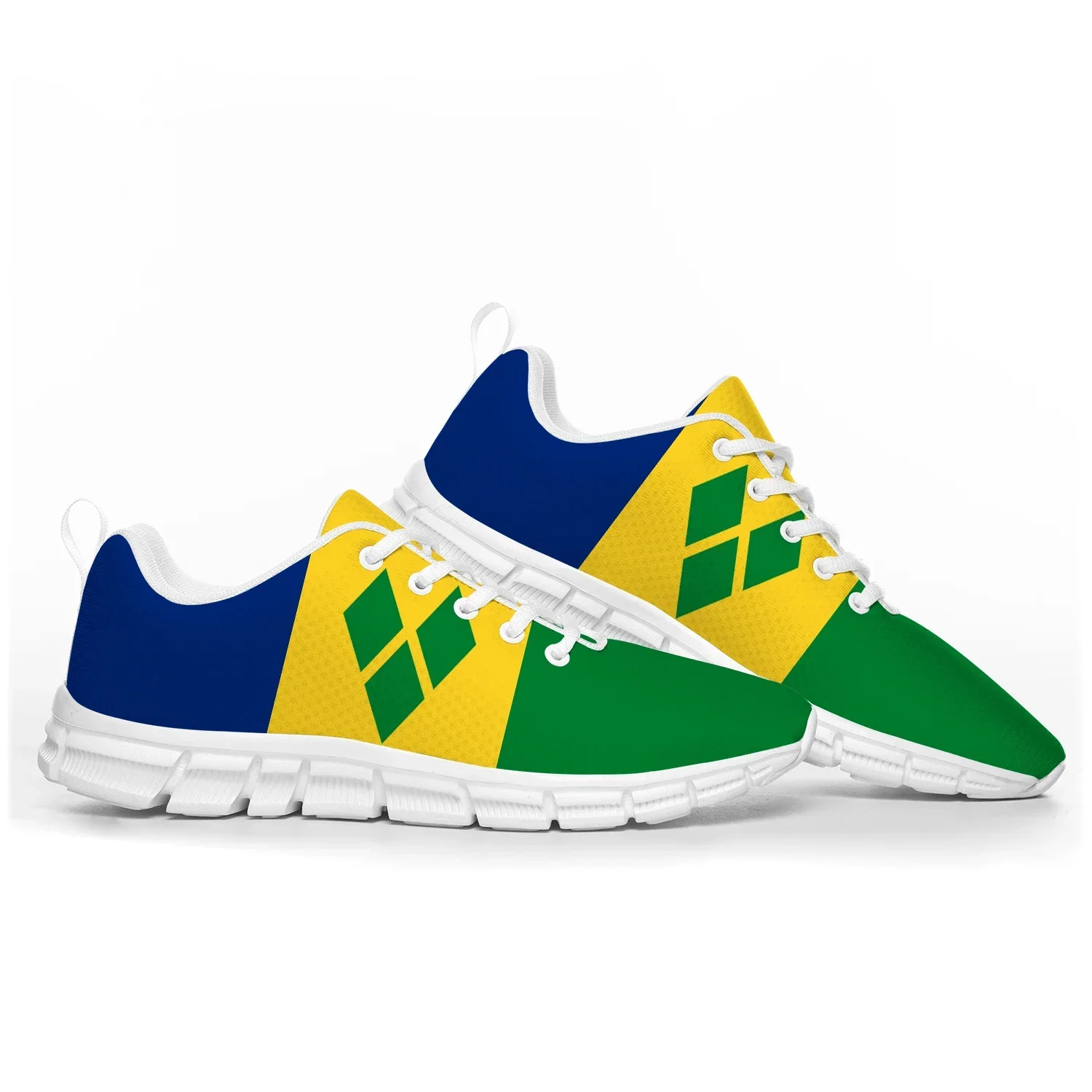 

Saint Vincent and the Grenadines Flag Sports Shoes Mens Womens Teenager Kids Children Sneakers Custom High Quality Couple Shoes