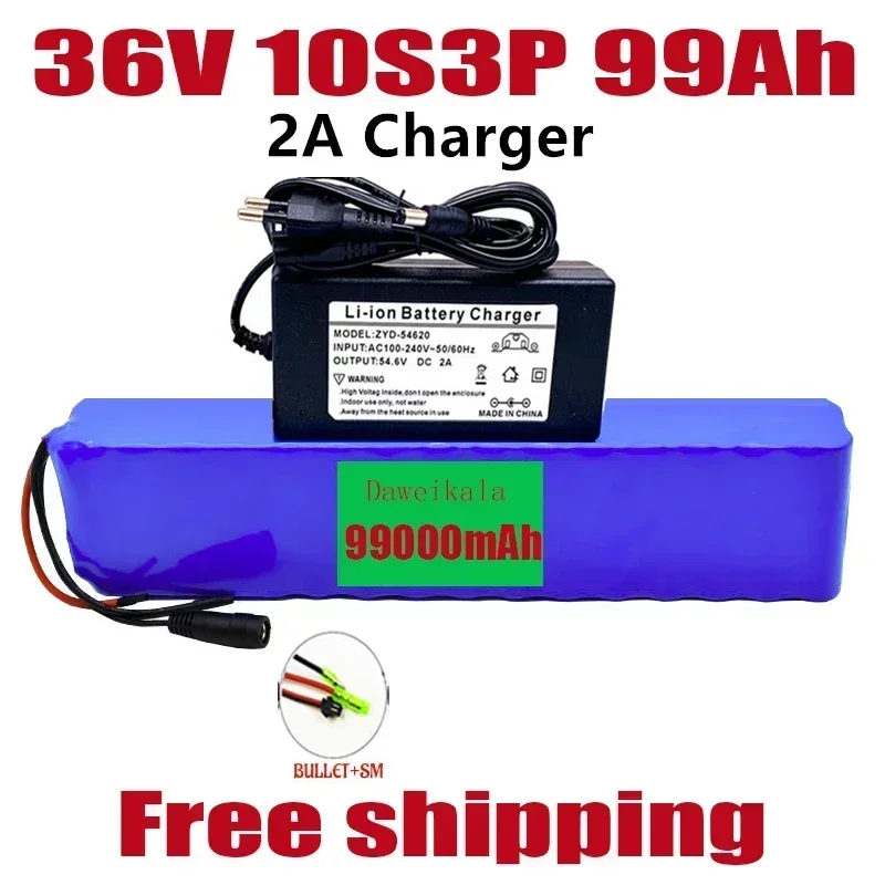 

36V Battery pack Scooter Battery Pack forXiaomi Mijia M365 36V 99000mAh Battery pack Electric Scooter BMS Board+Free Delivery
