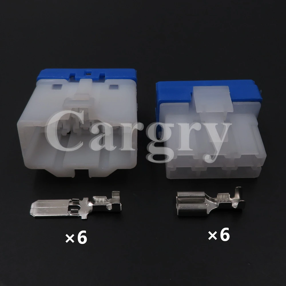 1 Set 6P PH776-06015 PH772-06015 AC Assembly Car Wire Socket for Blower Heater Resistance Speed Regulating Auto Connectors