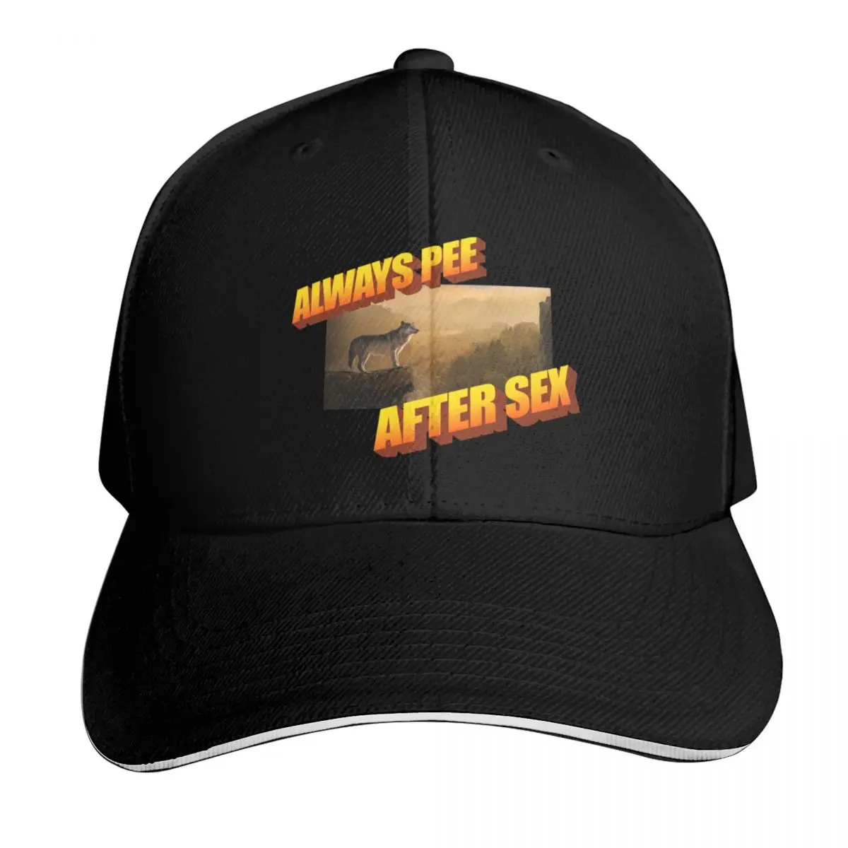 ALWAYS PEE AFTER SEX Baseball Cap Low Profile Unstructured Unisex for Men Women Outdoor Golf Running Hiking
