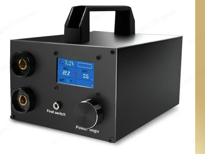 Gear spot welding machine, dual capacitor energy storage, dual pulse welding, 0 nickel sheet battery spot welding machine