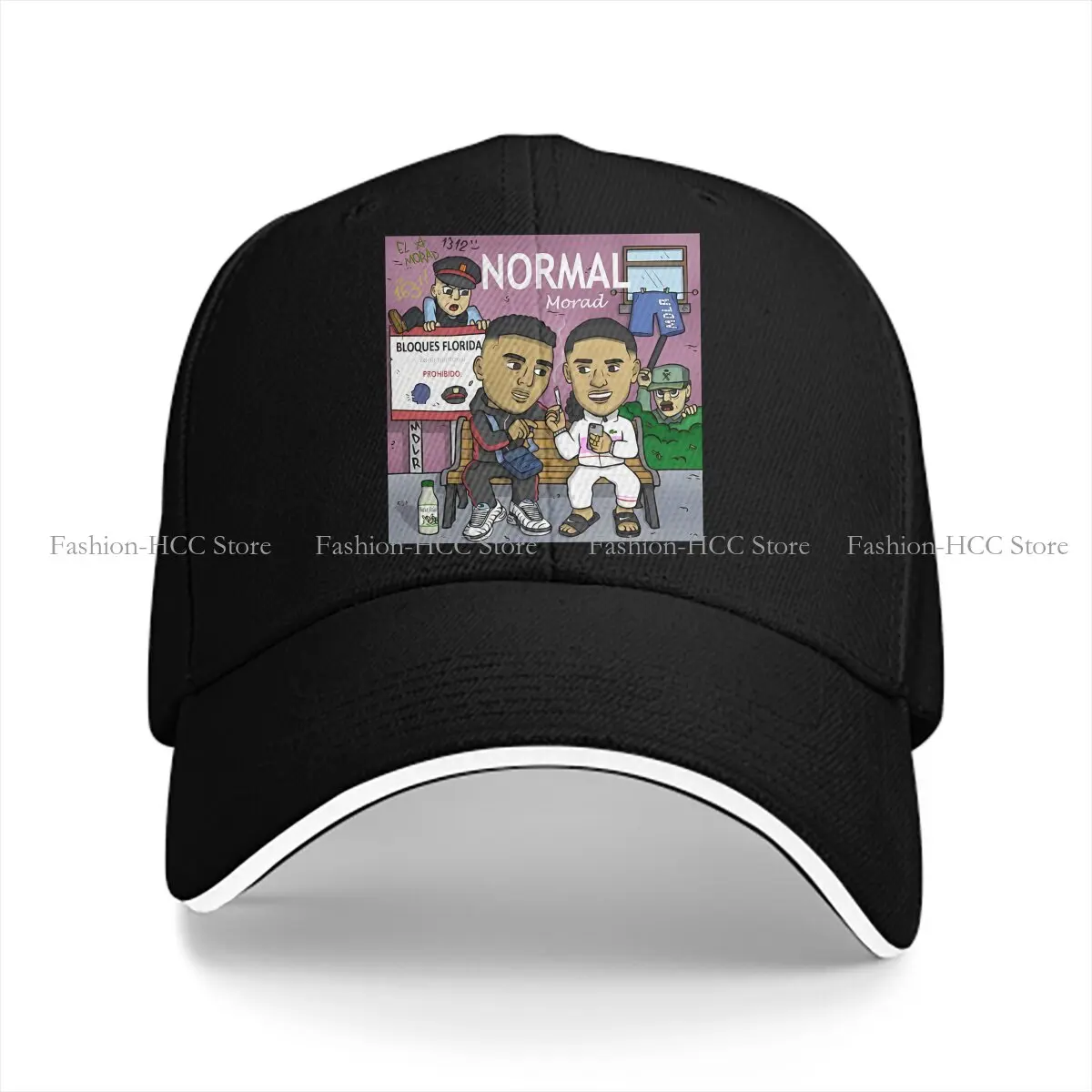 MORAD Multicolor Hat Peaked Cap Morad Personalized Visor Protection Hats