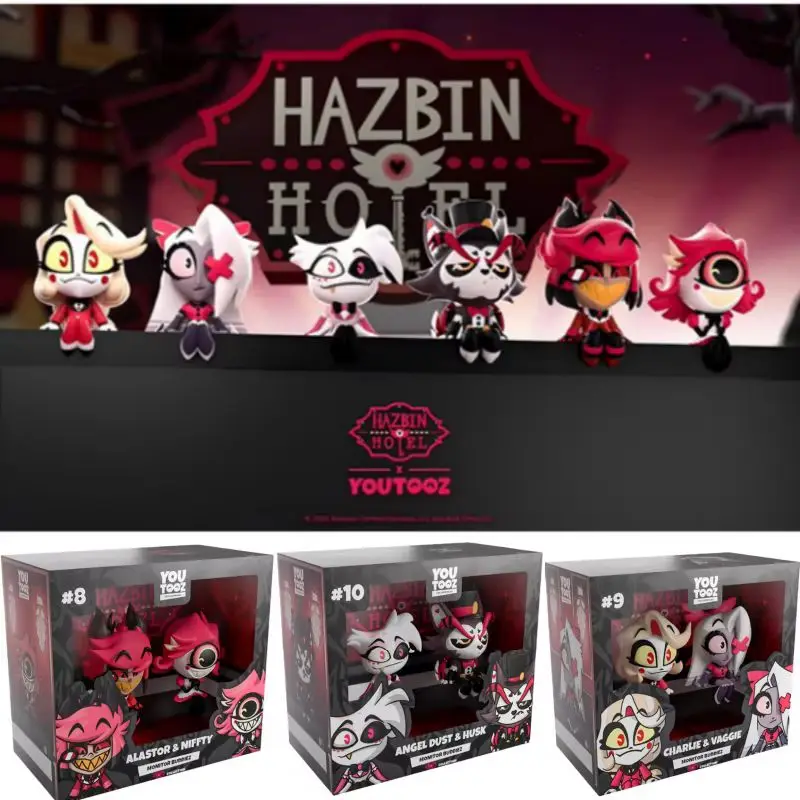 

Authentic In Stock New Hell Inn Alastor Character Combination Doll Handmade Youtooz Anime Collection Decoration Festival Gift