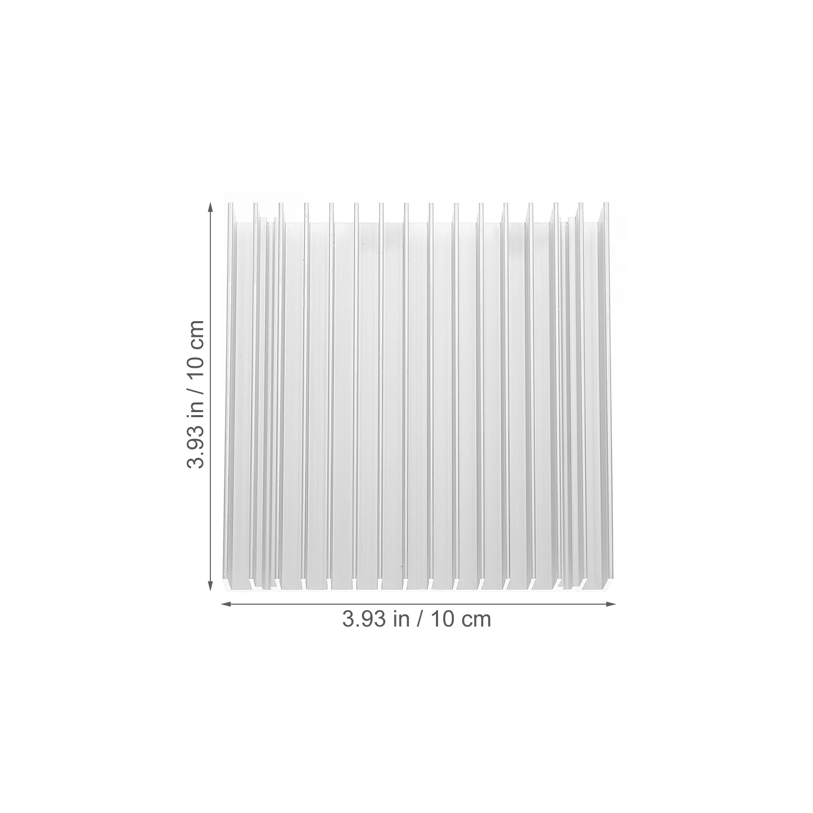 

Aluminum Alloy Radiator Electronics Heat Sink Semiconductor Block Fins Computer Heatsink Textured