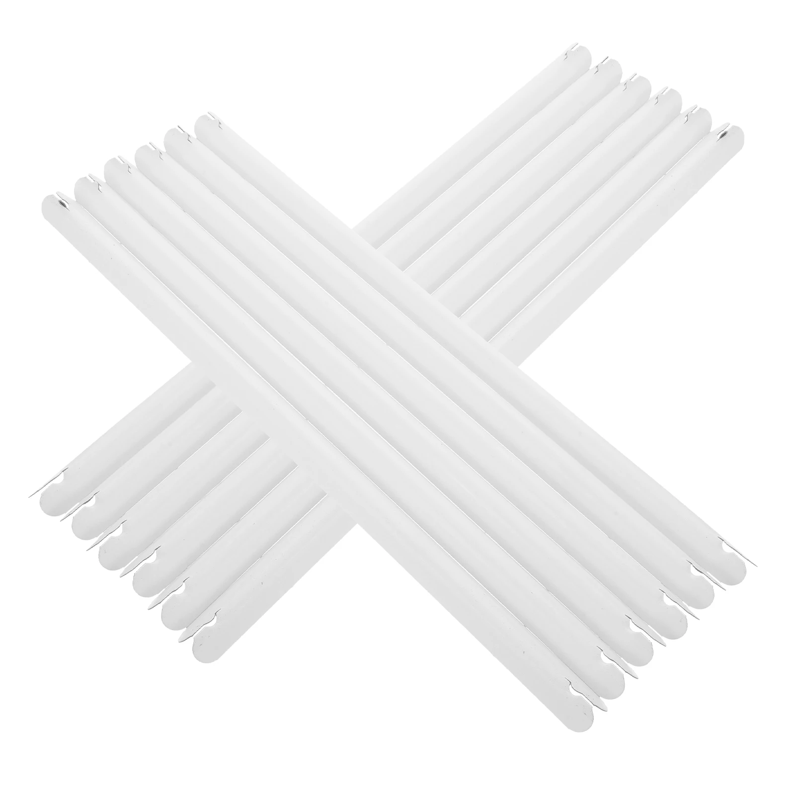 

100pcs Paper Clothes Hanger Strips Non-Slip Garment Organizer Closet Display Protector Strip Lightweight Reusable Pants