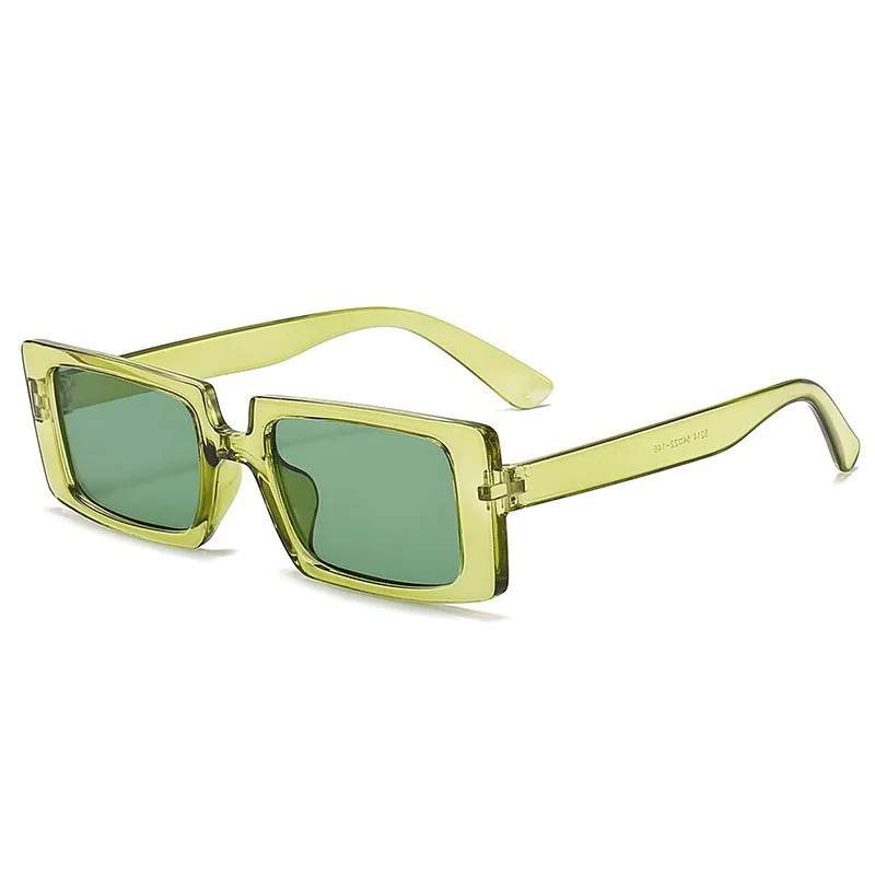 Square Sunglasses, Fashionable And Versatile Eyeglass Frames, Dopamine Colored Sunglasses For Men And Women 5214 image 5