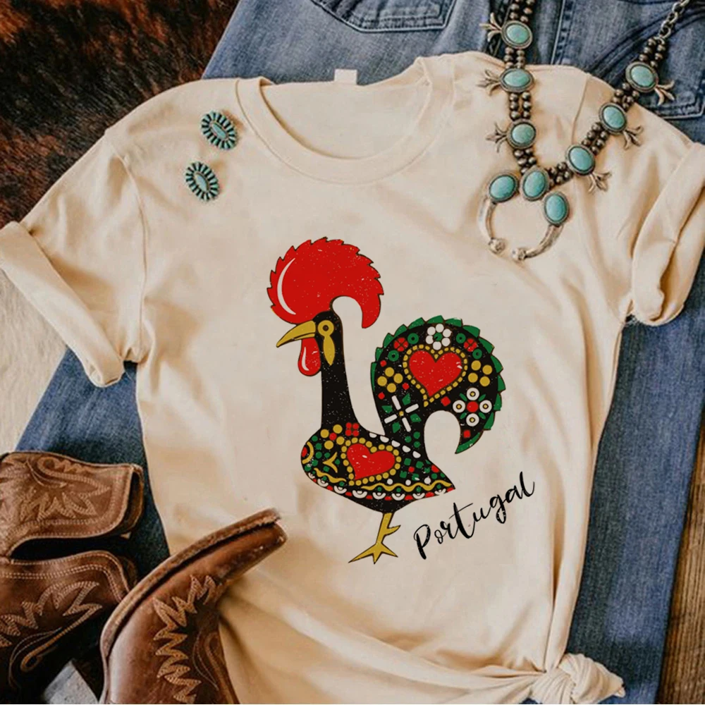 Portugal tshirt women streetwear top female harajuku y2k streetwear clothes