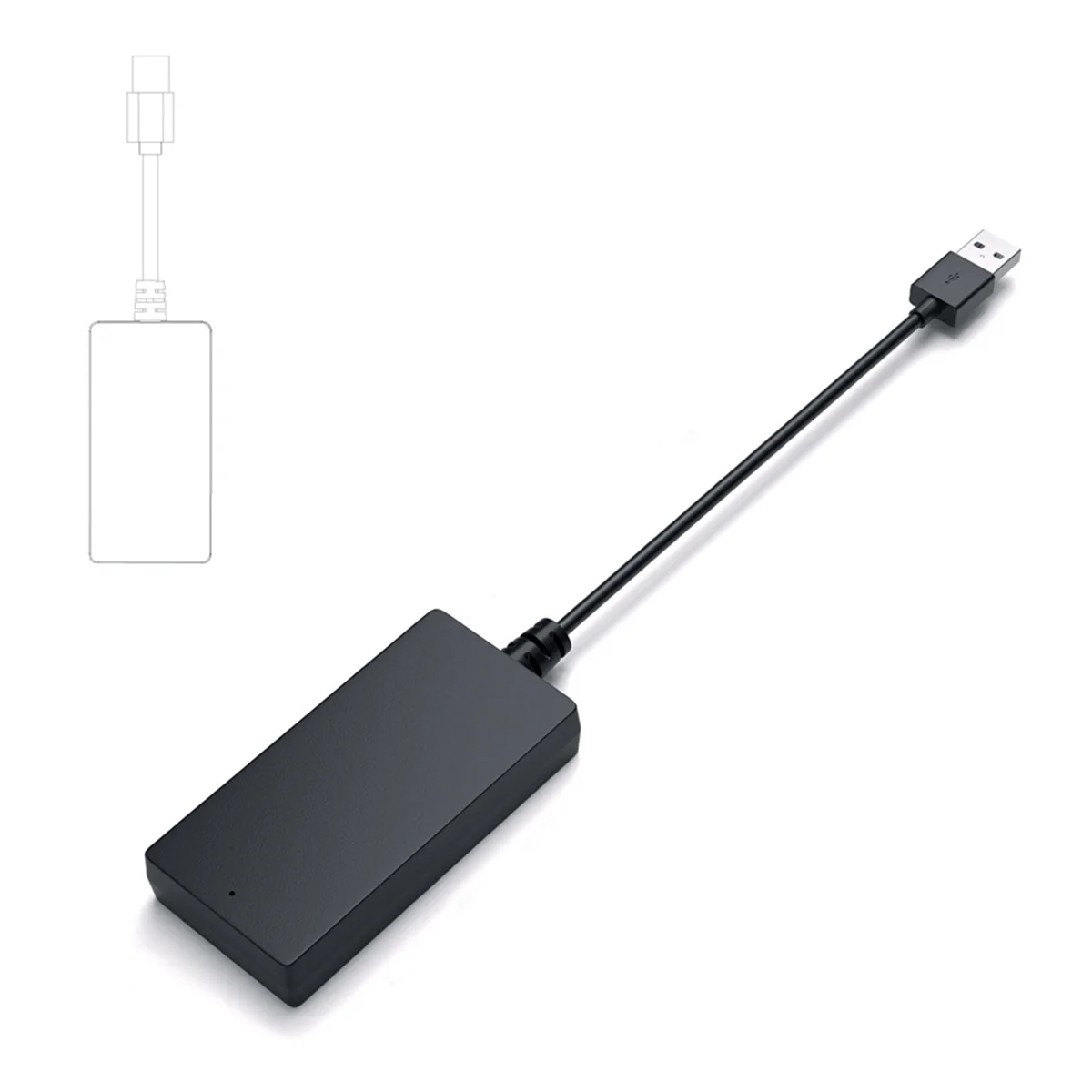 Plug and Play Carbit Link ไปยัง Wireless CarPlay Android AUTO Box ระบบนําทางรถยนต์ การเชื่อมต่อระหว่างเครื่องจักรในรถยนต์อัจฉริยะ