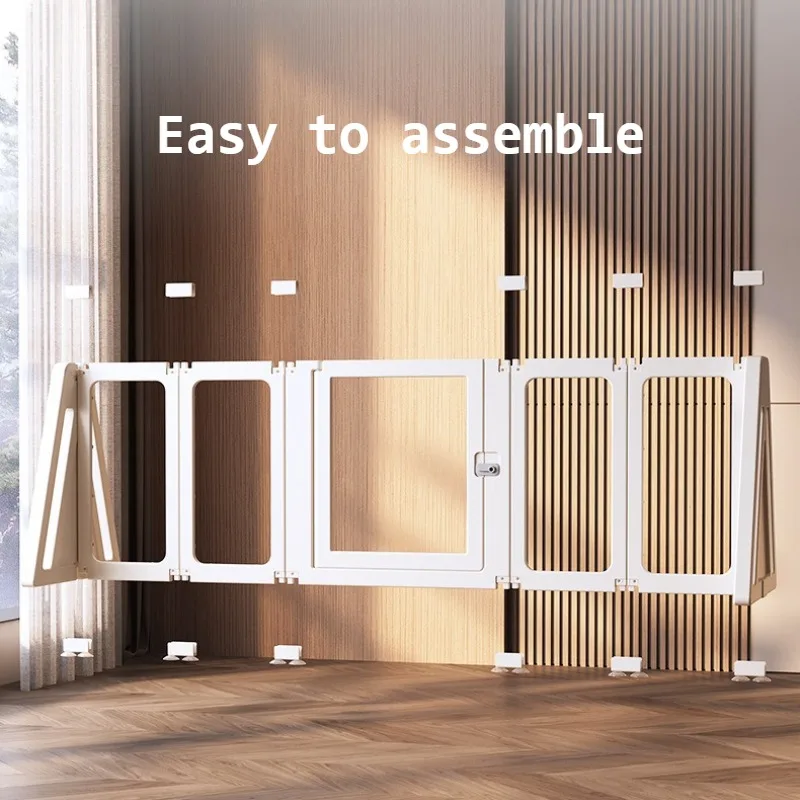 سياج كلب شفاف داخلي جرو الكلاب حاجز الأسوار كلاب أليفة هريرة القضبان روضة اكسسوارات بوابة الطفل الحيوانات الأليفة باب الضميمة #3