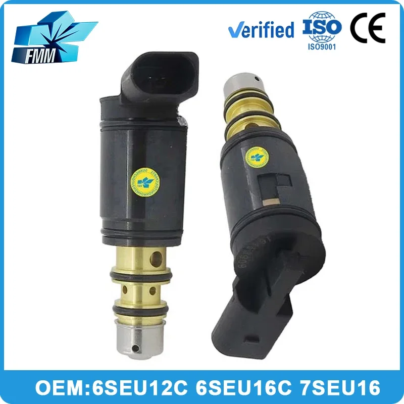 6SEU12C 6SEU16C 7SEU16 A/C AC Compressor Control Valve for VW GOLF TIGUAN Magotan MK5 MK6 Skoda 5Q0820803 1K0820859S 5Q0820803F