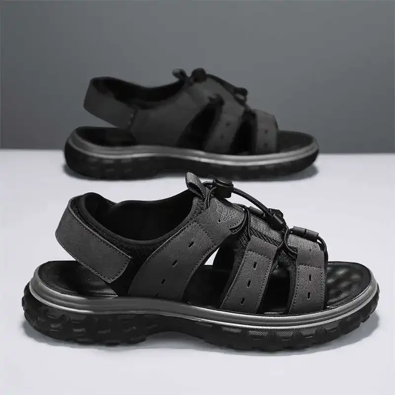 

Anti Slip Ventilation Flip Flops For A Summer Man Slippers Sandal Silver Shoes Sneakers 47 48 Men's Sports Top Sale Latest