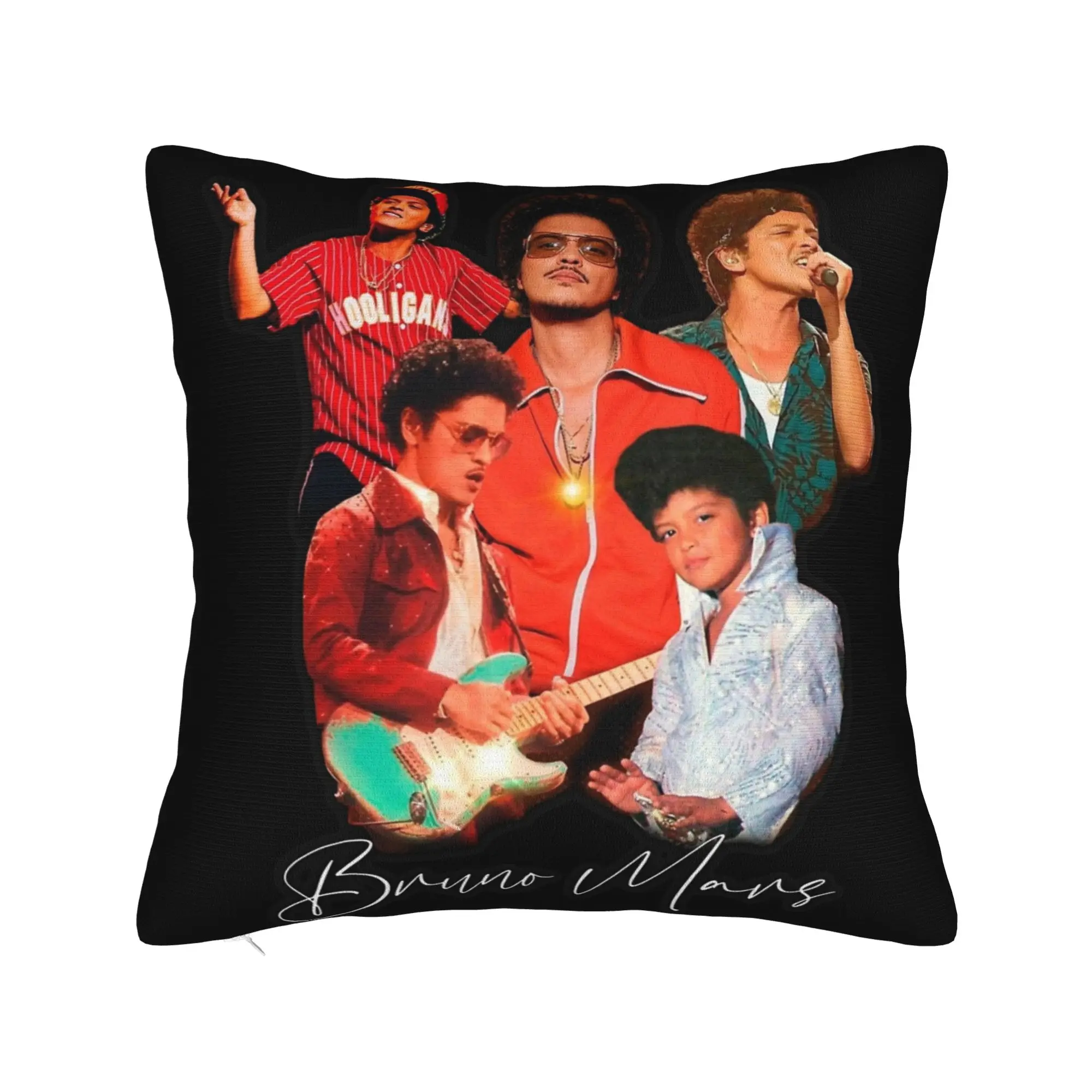 Decorative Pillow Covers Bruno Mars Romantic Tour 2026 Merchandise Home  Throw Pillow Case Cover Drop Shipping Multi-Size