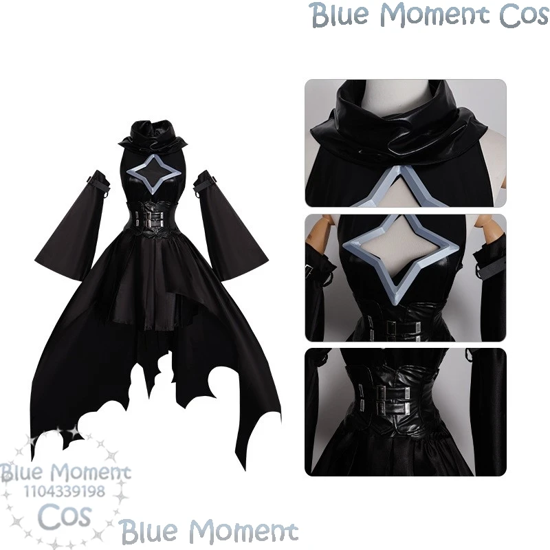 Golden Darkness Game Azur Lane - đánh giá và giá Anime Cosplay Girl With Black Hair