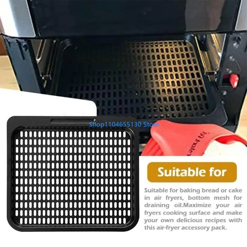 Mesh Rack Carbon Steel Air Fryer For Air Roast Oven Kitchen-Tools Cooking Tray
