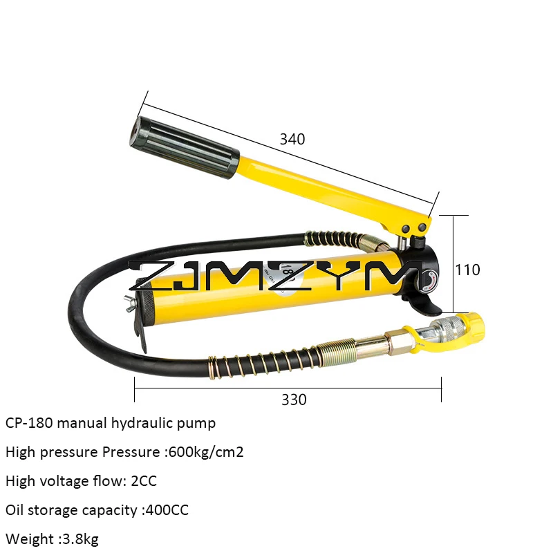 Ultra-high Pressure Manual Hydraulic Pump JCP-700 Portable Small Hydraulic Pump Hydraulic Pump Manual Hydraulic Pump