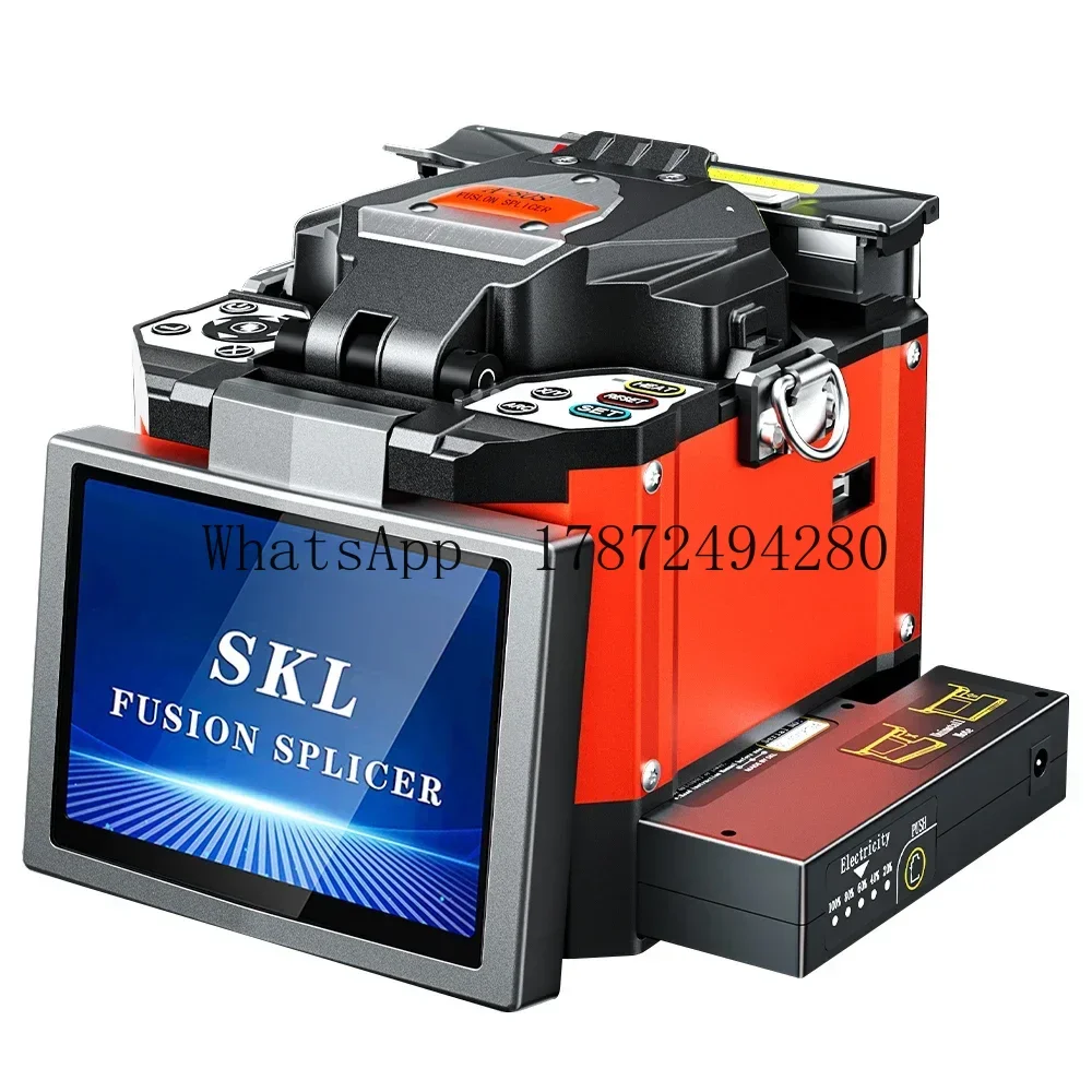 SKL A-80S Fiber Fusion Splicing Machine Fully Automatic Fiber Welding Machine High Quality Three in One Fixture
