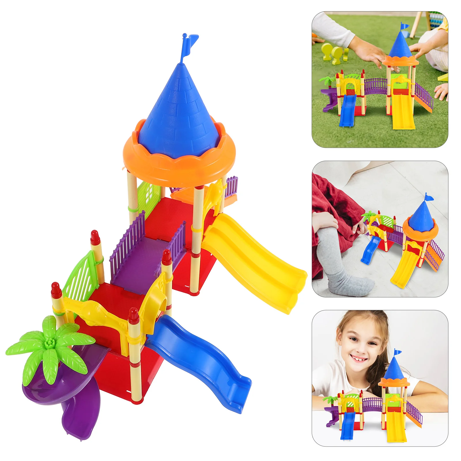 

Playground Toys Plaything Props Miniature House Decor Accessory Dollhouse Ornaments Models Kids