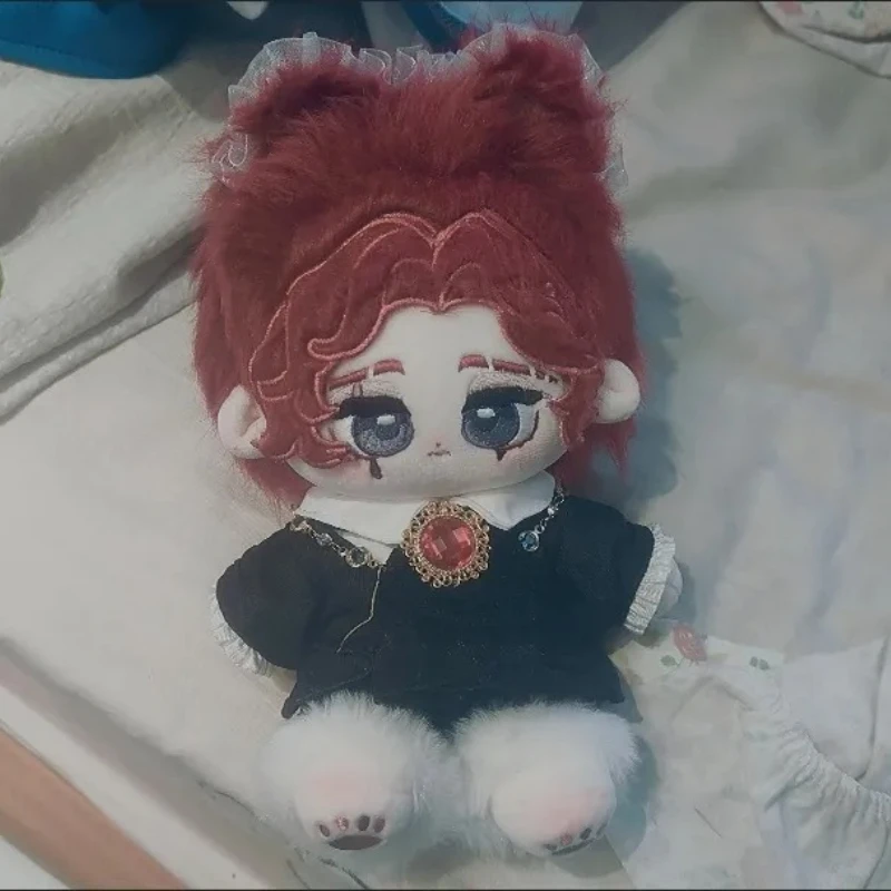

20cm Anime Game Identity V Weeping Clown Kawaii Cosplay Soft Cotton Doll Body With Skeleton Cartoon Dress Up Toy Figures Gifts