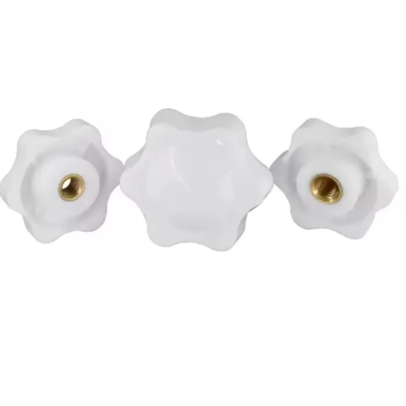 Kenop Putar Plastik Bakelite M6 (Kepala 25mm) 500 pcs, Kenop Jempol, Kenop Bintang, Tahan Panas