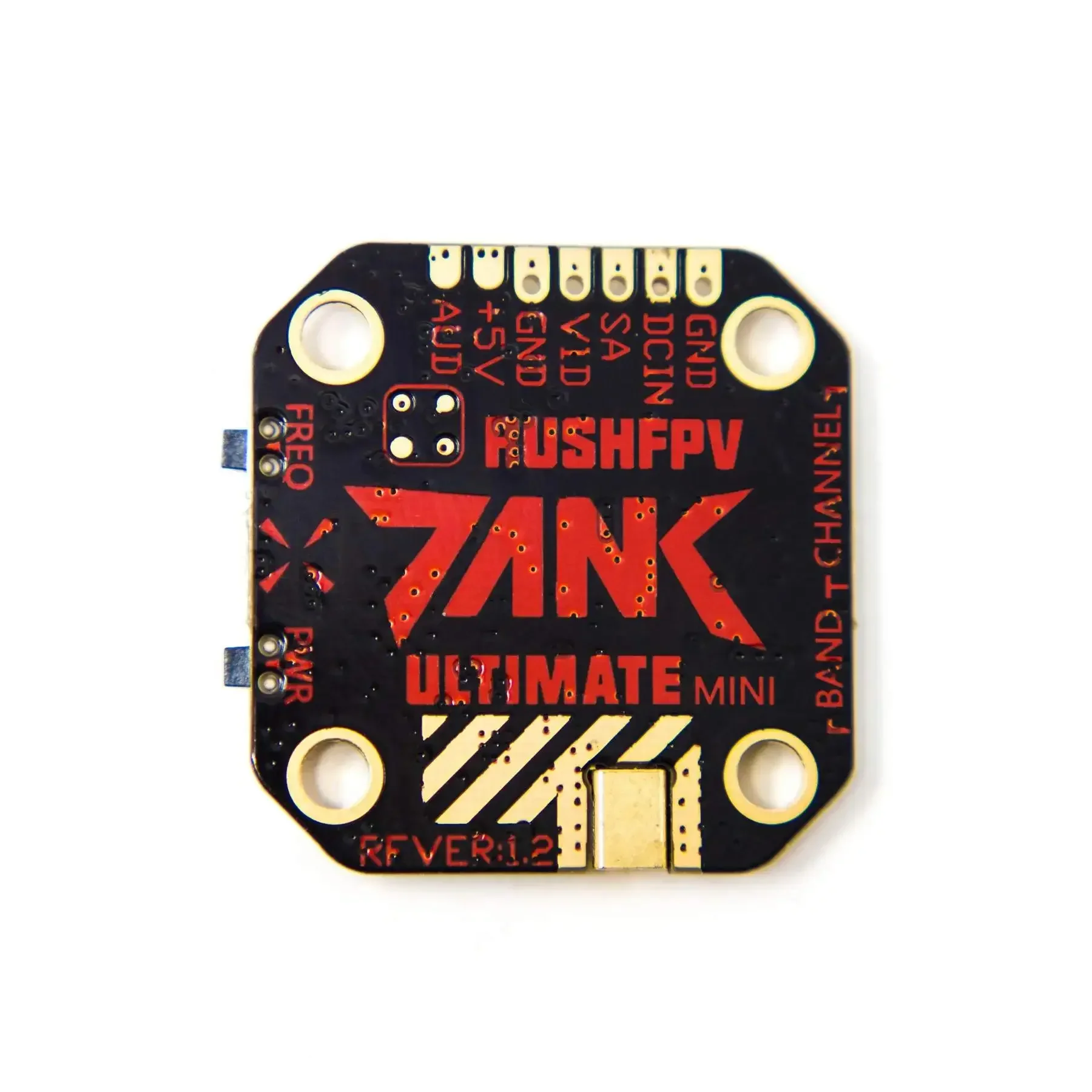 RUSHFPV-Transmetteur vidéo 2-8S, taille K corde TIMRapidly MINI VTX, 20x20mm, 5.8G 48CH 800mW FPV