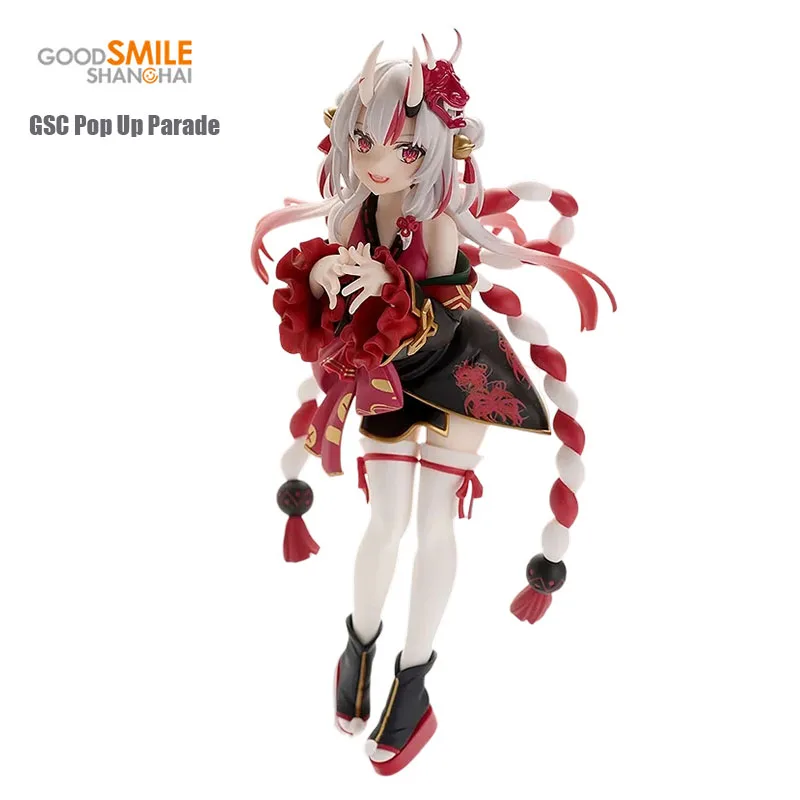 100% Original GSC Pop Up Parade Hololive Nakiri Ayame Figure 17Cm Pvc Anime Action Figurine Model Toys for Boys Gift