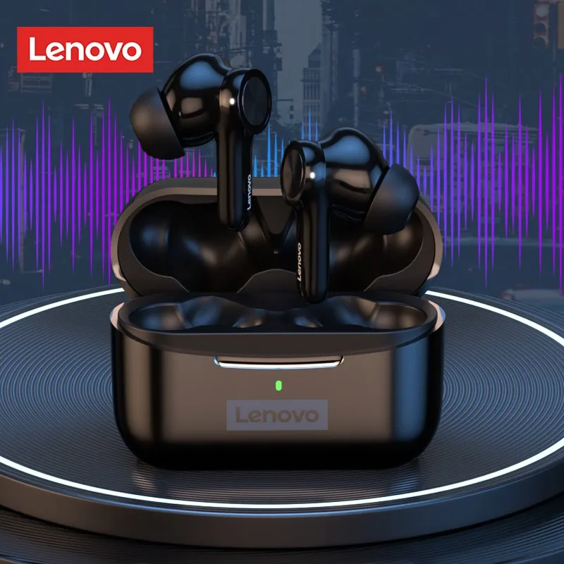 Original Lenovo LP70 Bluetooth 5.2 Earphones Noise Cancelling Headphones Stable Connection Clear Voice Call Headset With Mic