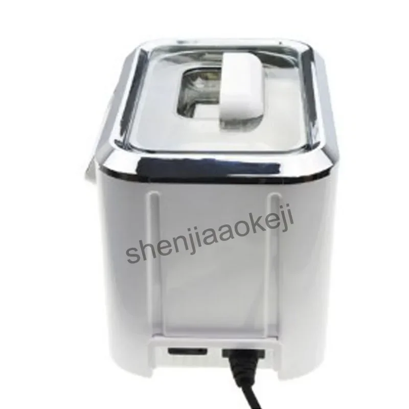 Jam tangan mesin pembersih ultrasonik, arloji perhiasan Stainless Steel tangki pembersih CD-300 110v/220v