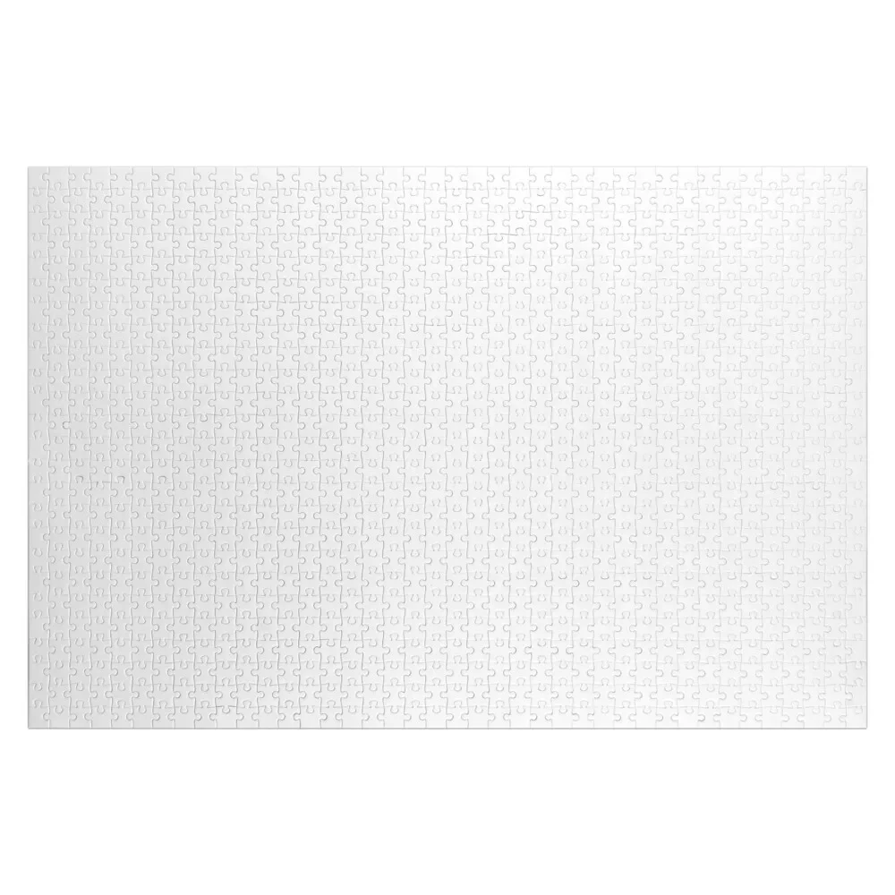 Impossible All White Jigsaw Puzzle Custom Photo Custom Gifts Personalised Jigsaw Puzzle