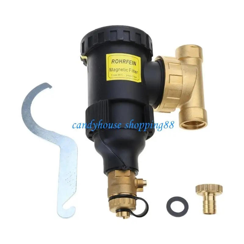 

D7YE Brass Dirt Remover Wall Hung Boiler Central Heating Filter
