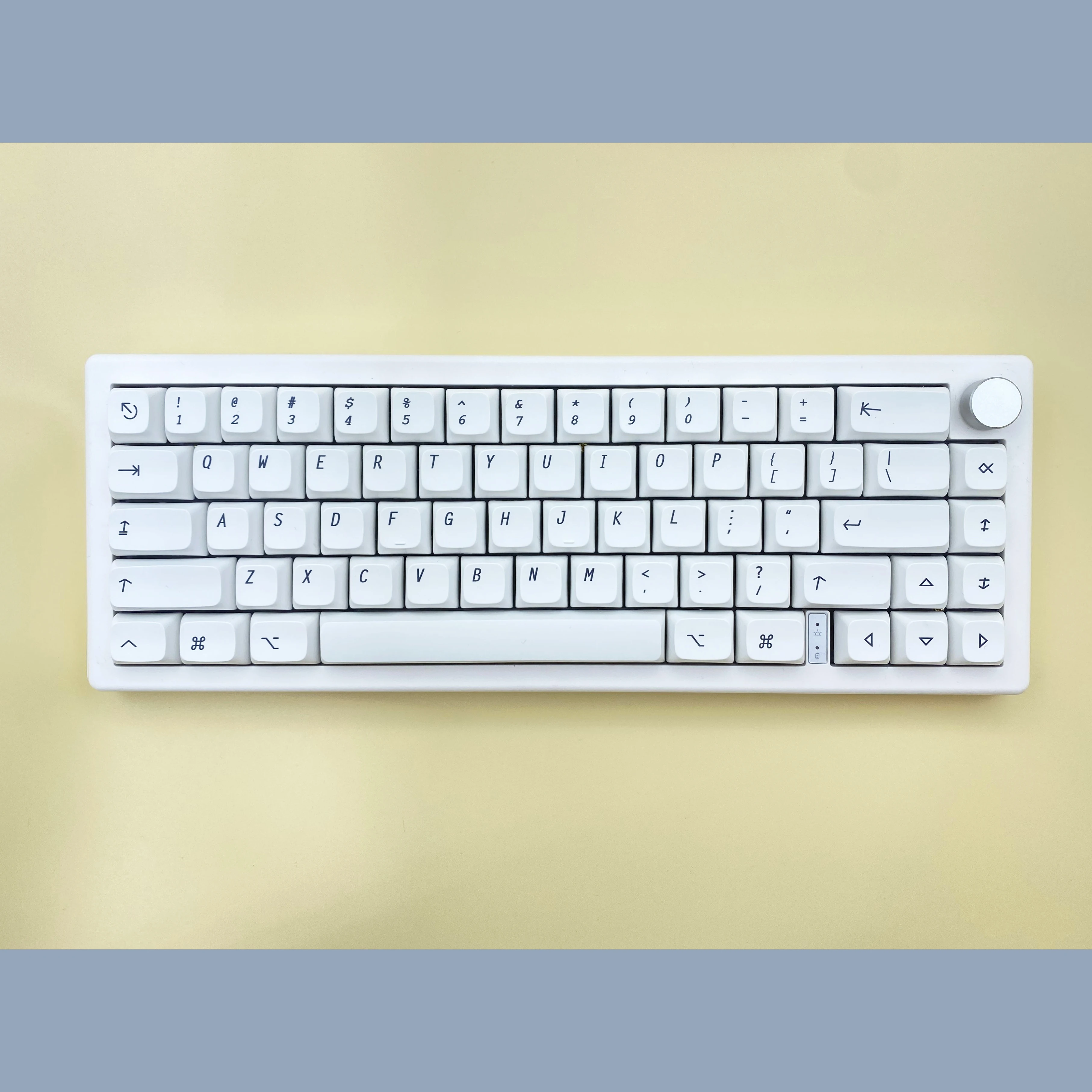 Mechanical Keyboard XDA High Keycap PBT Material Minimal white Suitable For DIY MAC keycaps