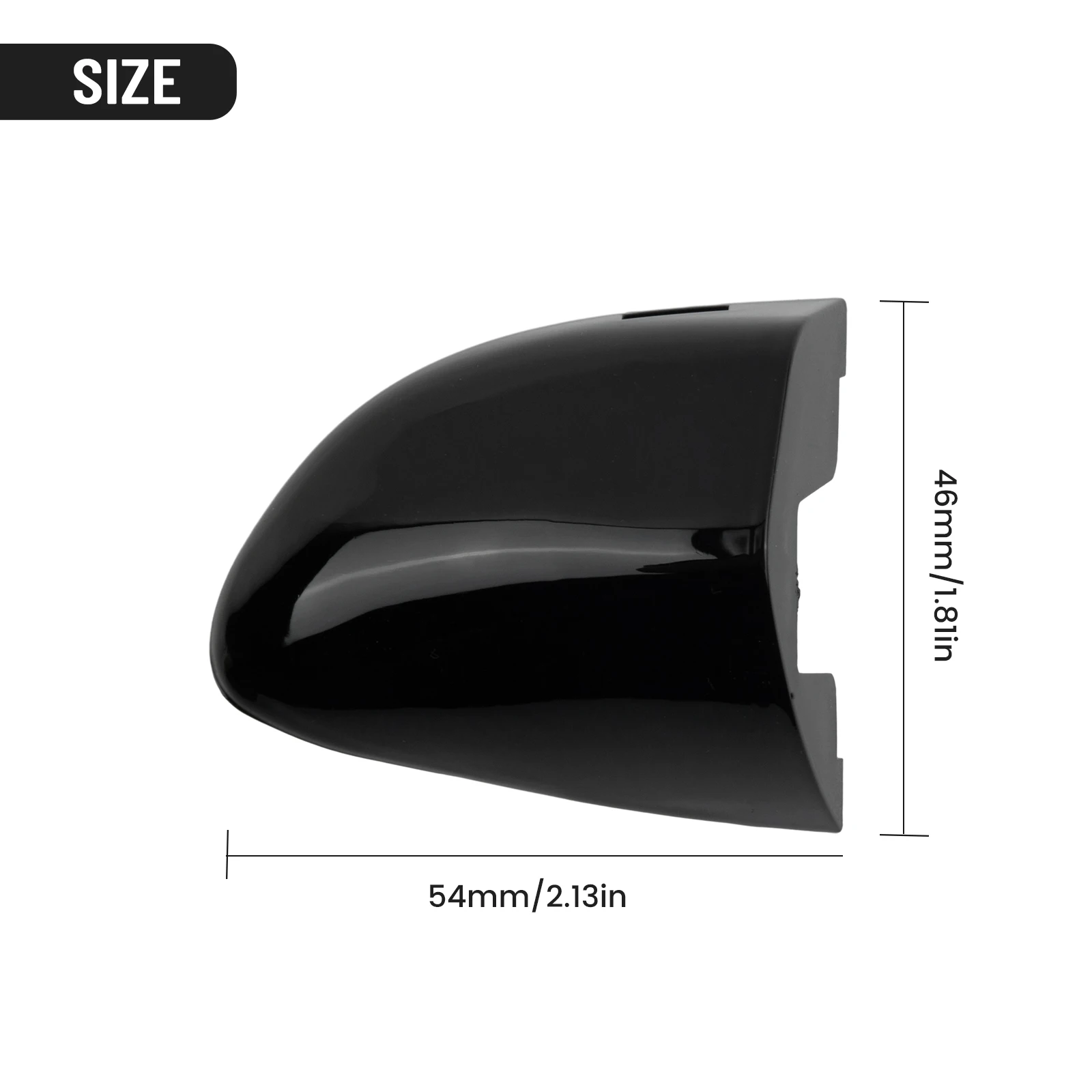 High Quality Hot Sale Driver Side Exterior Door Handle Cap For Passat 2006-2011 Left 3C0837880 For CC 2009-2017