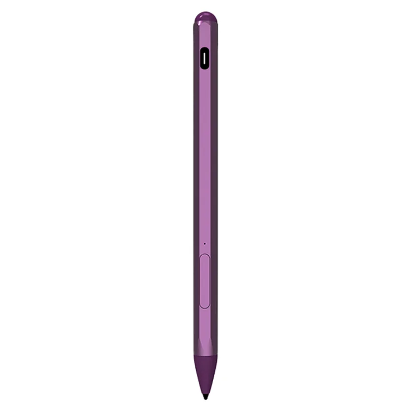 

Active Stylus Pen for Microsoft Surface Pro 8 7 6 5 4 X Laptop 4096 Levels Pressure Palm Rejection-Purple