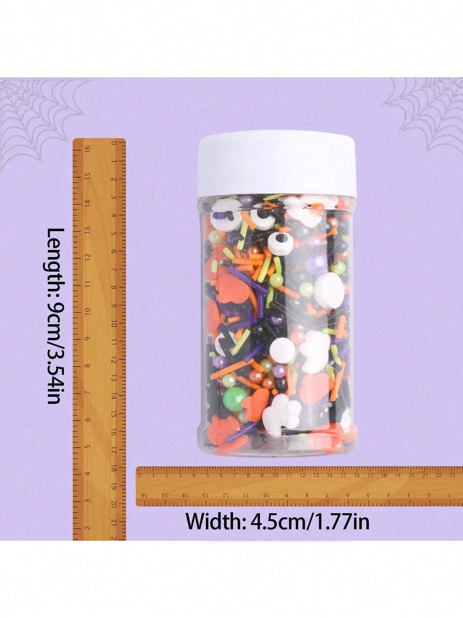 75g Monster Mash Embellishment Kit - Multicolor Halloween Sprinkles for DIY Decor & Creative Projects, Cake Decorating Tools view 4